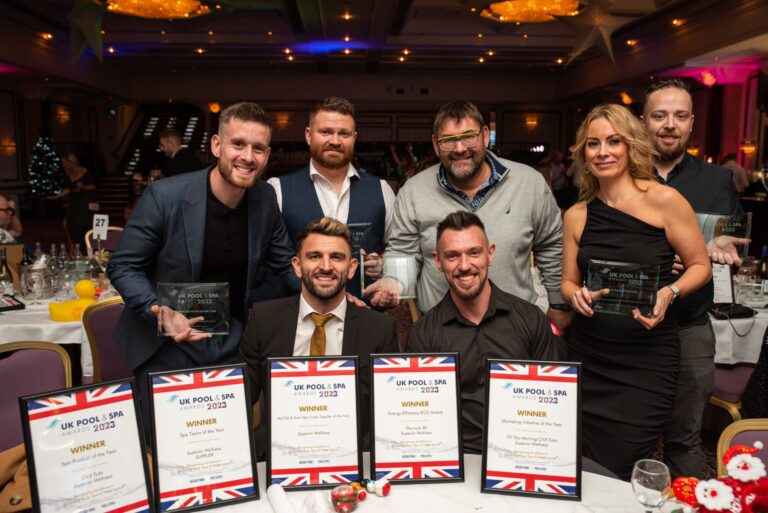Superior Wellness Recognized at UK Pool & Spa Awards 2023
