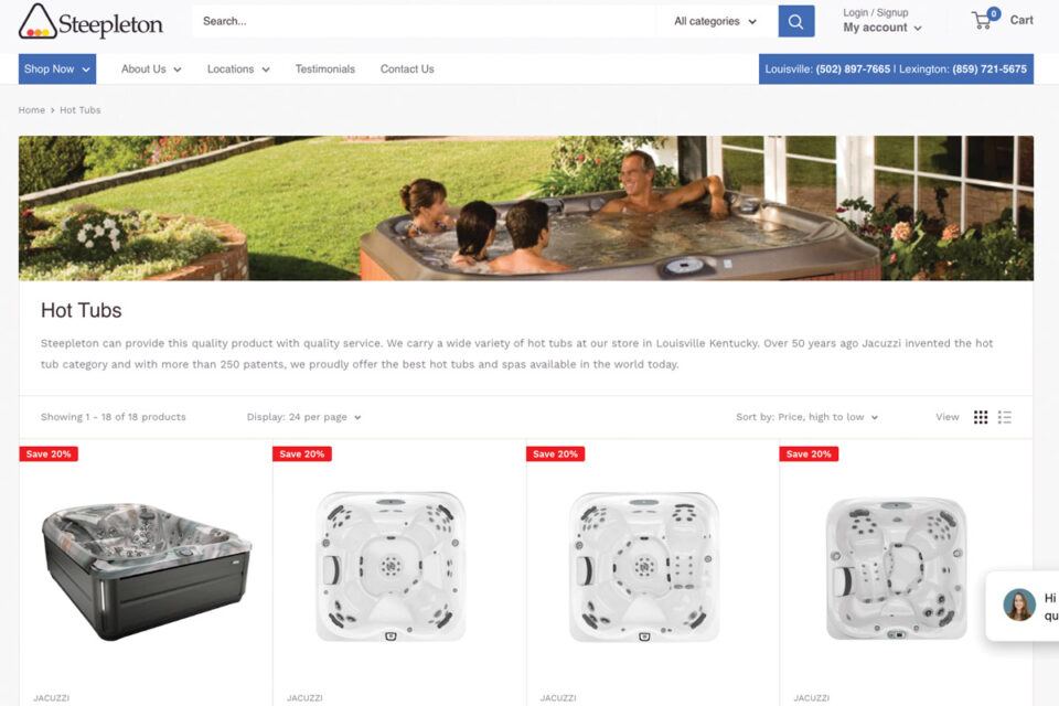 eCommerce-Steepleton-EStore