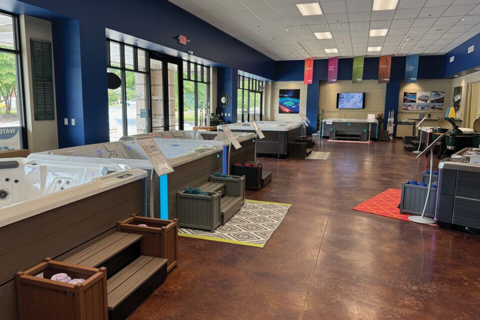 showroom safety - Townley Pool & Spa