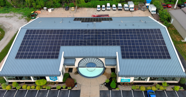 Solar Energy Improves Operations at Ohio Pools & Spas