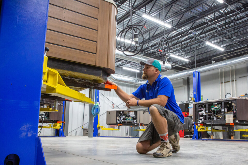 Mountain Hot Tub takes service to the next level.