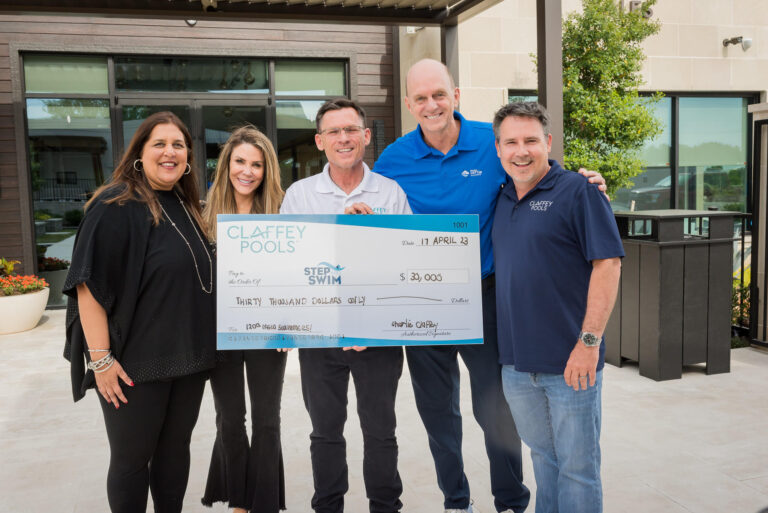 Claffey Pools Partners with Step Into Swim to Fund Drowning Prevention