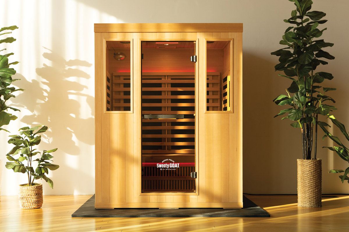 Sweaty GOAT saunas